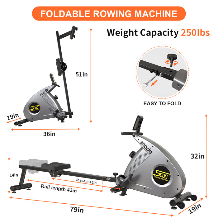 SNODE S600 Rowing machine