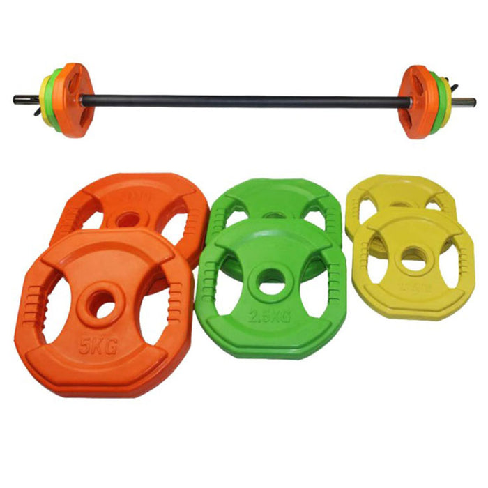 Complete Body Pump set with discs 30-40 kg