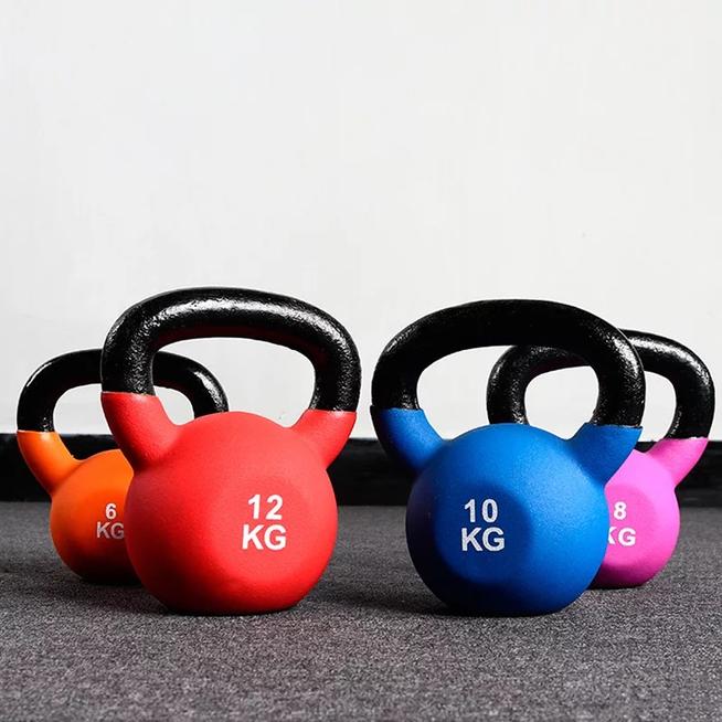 Kettlebells with Vinyl 2-12 kg. PACKAGE OFFER