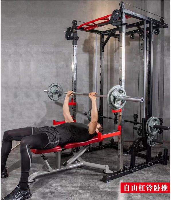 Powerrack - Squat and Bench Press rack with cable pull extended version